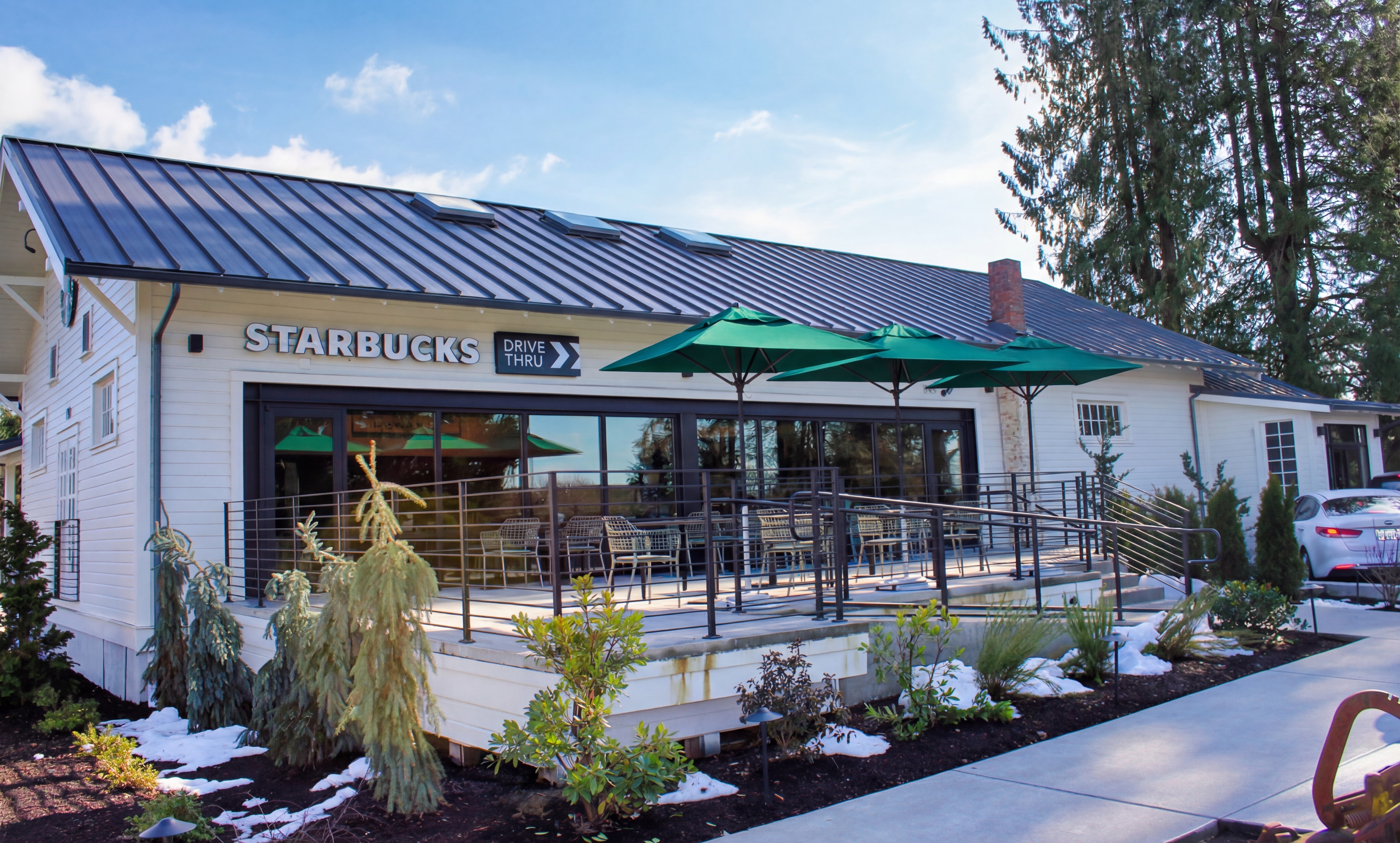 New Starbucks Drive-Thru